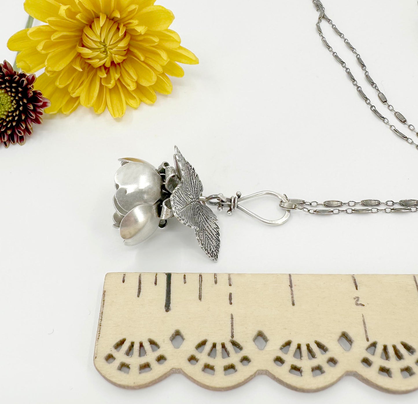 Kinetic Sterling Silver Strawberry Locket