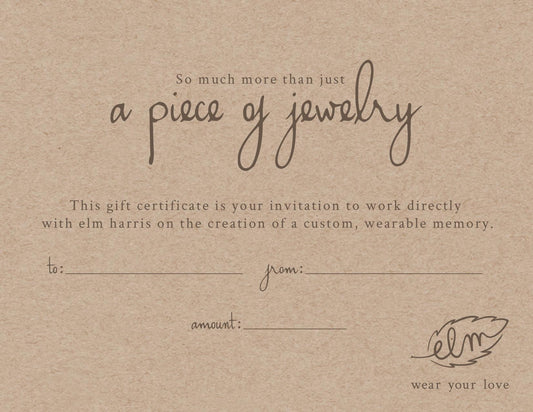 Gift Certificate