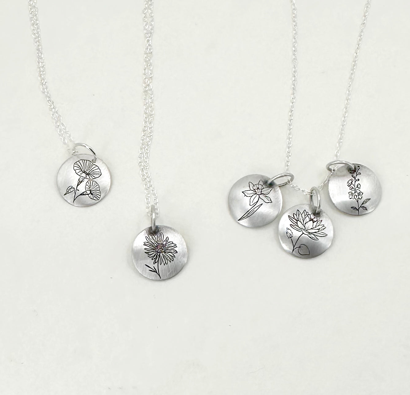 Flower of the Month Charms