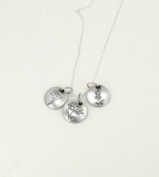 Flower of the Month Charms