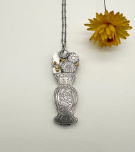 Load image into Gallery viewer, Vases Loaded- Carved Amber, Citrine and Dendritic Agate
