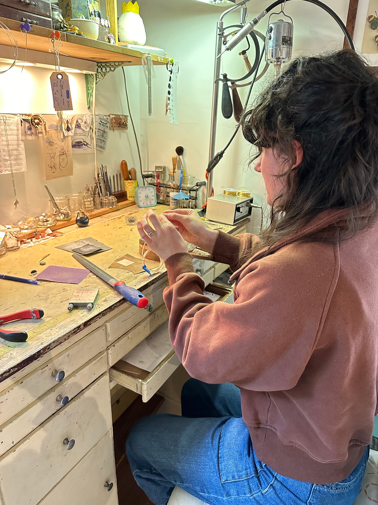 Guided Experience Making Memorial Jewelry