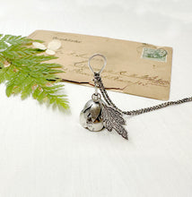 Load image into Gallery viewer, Kinetic Sterling Silver Flower &quot;Where Flowers Bloom So Does Hope&quot;
