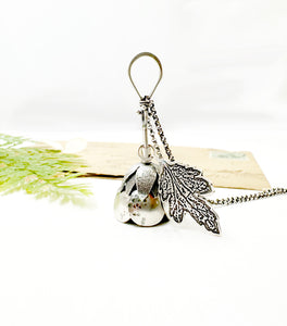 Kinetic Sterling Silver Flower "Where Flowers Bloom So Does Hope"
