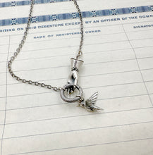 Load image into Gallery viewer, Sterling Silver Helping Hand Charm Holder