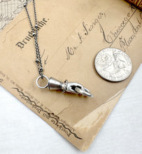 Load image into Gallery viewer, Sterling Silver Helping Hand Pendant