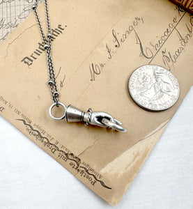 Sterling Silver Helping Hand Pendant