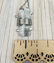 Load image into Gallery viewer, Dangerous Coats-Sterling Silver with Plaid Print