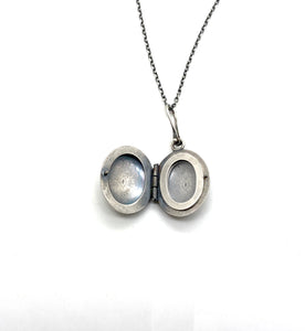 Sterling silver Locket with a Pocket