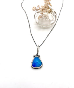 Sterling Silver and Quartz "Mood" Color Change Stone