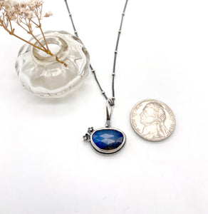 Sterling Silver and Labradorite "Mood" Color Change Stone