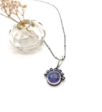 Load image into Gallery viewer, Sterling Silver and Rutilated Quartz &quot;Mood&quot; Color Change Stone