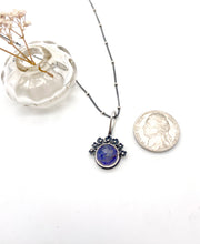Load image into Gallery viewer, Sterling Silver and Rutilated Quartz &quot;Mood&quot; Color Change Stone