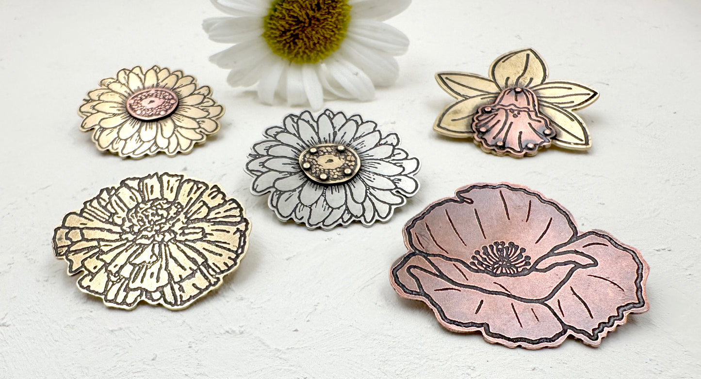 Introduction to Jewelry- Etching