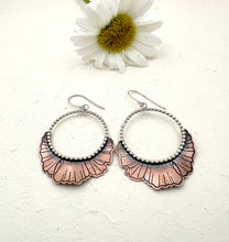 Load image into Gallery viewer, Everything&#39;s Coming  Up Poppies! Poppy Earrings MADE TO ORDER