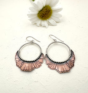 Everything's Coming  Up Poppies! Poppy Earrings MADE TO ORDER