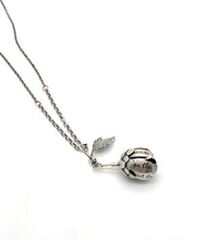 Load image into Gallery viewer, Sterling Silver Anais Nin Flower Locket