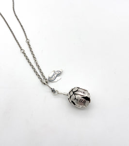 Sterling Silver Anais Nin Flower Locket