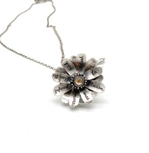 Load image into Gallery viewer, Sterling Silver Anais Nin Flower Locket