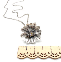 Load image into Gallery viewer, Sterling Silver Anais Nin Flower Locket