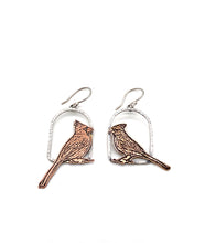 Load image into Gallery viewer, Cardinal Pair Earrings