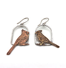 Load image into Gallery viewer, Cardinal Pair Earrings