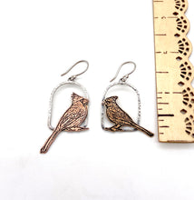 Load image into Gallery viewer, Cardinal Pair Earrings