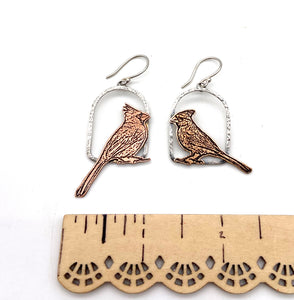 Cardinal Pair Earrings