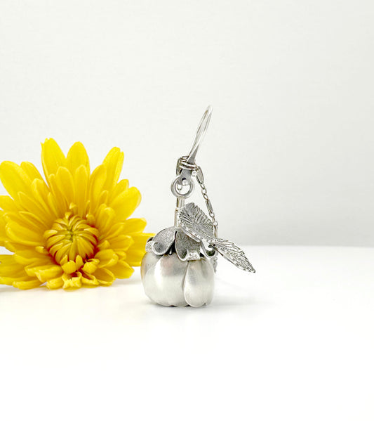 Kinetic Sterling Silver Strawberry Locket