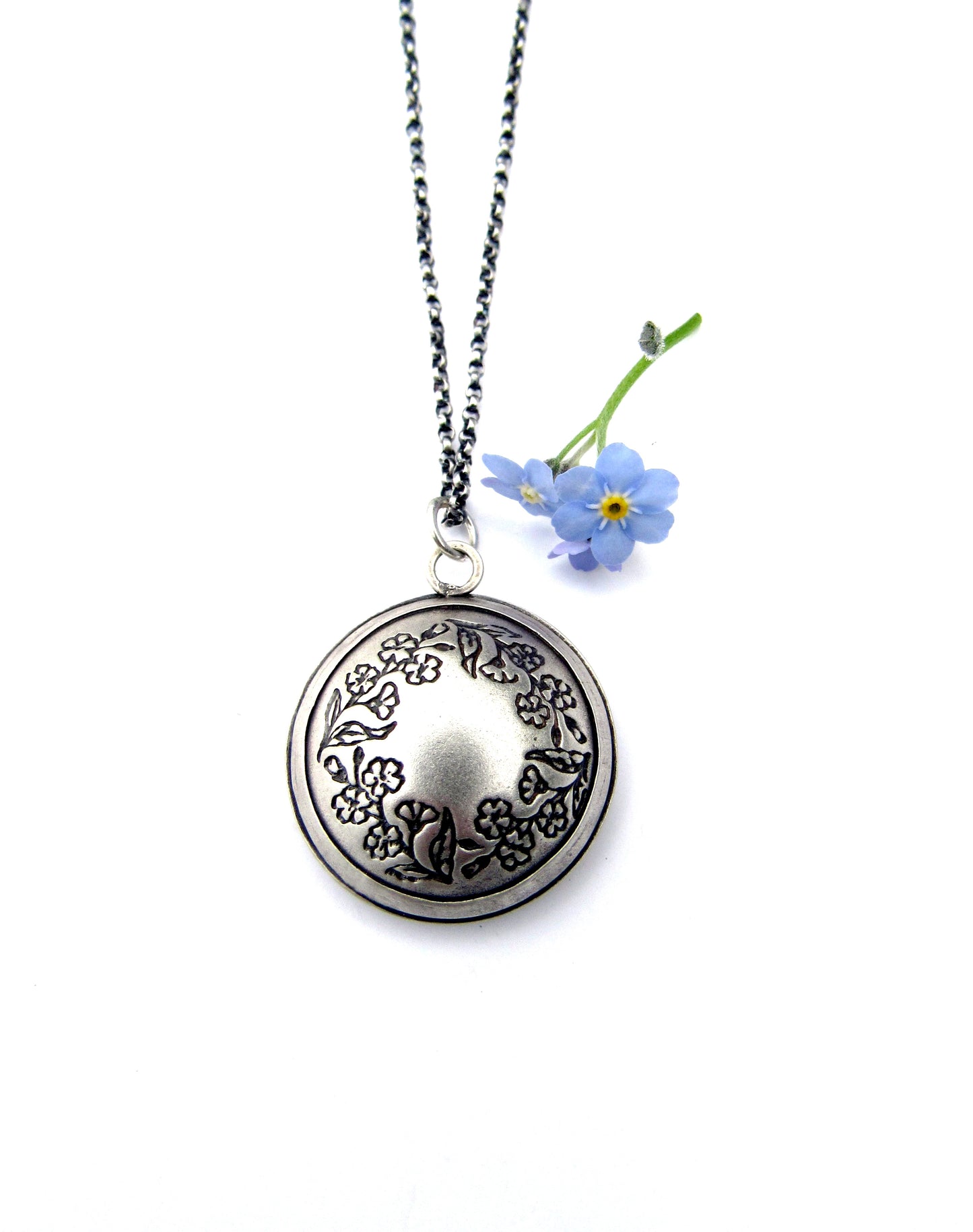 Personalized Sterling Silver Reliquary