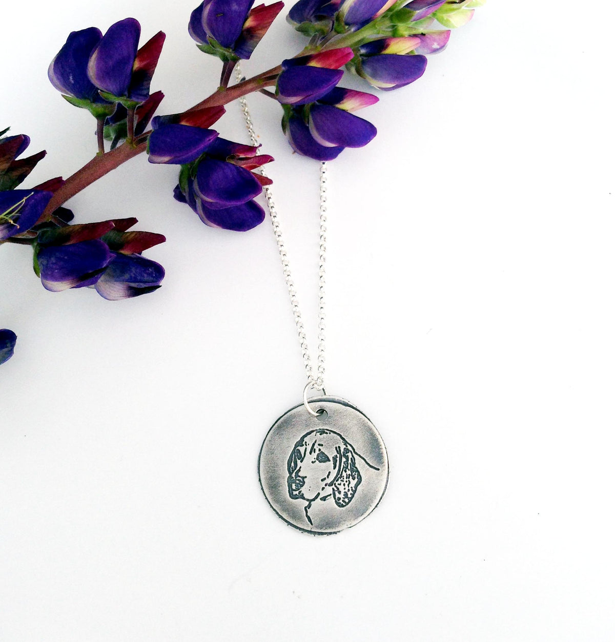Pet Portrait Pendant