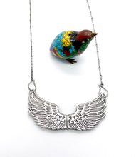 Load image into Gallery viewer, Sterling Silver Guardian Wings Locket
