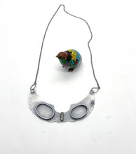 Load image into Gallery viewer, Sterling Silver Scarab Wings Locket