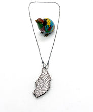 Load image into Gallery viewer, Sterling Silver Guardian Wings Locket