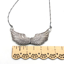 Load image into Gallery viewer, Sterling Silver Guardian Wings Locket