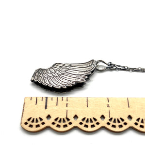 Sterling Silver Guardian Wings Locket
