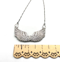 Load image into Gallery viewer, Sterling Silver Guardian Wings Locket