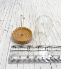 Load image into Gallery viewer, Bell Jar Cloche Display for Tiny Charms and Pendants