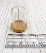 Load image into Gallery viewer, Bell Jar Cloche Display for Tiny Charms and Pendants