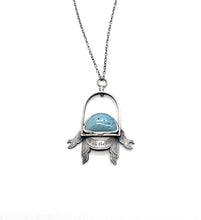Load image into Gallery viewer, I Am the Sky Meditation Mantra Pendant
