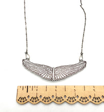 Load image into Gallery viewer, Sterling Silver Hummingbird Wings Locket