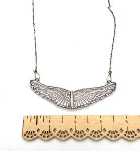 Sterling Silver Hummingbird Wings Locket