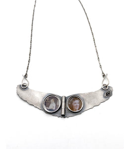Sterling Silver Hummingbird Wings Locket