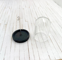 Load image into Gallery viewer, Bell Jar Cloche Display for Tiny Charms and Pendants