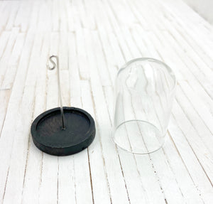 Bell Jar Cloche Display for Tiny Charms and Pendants