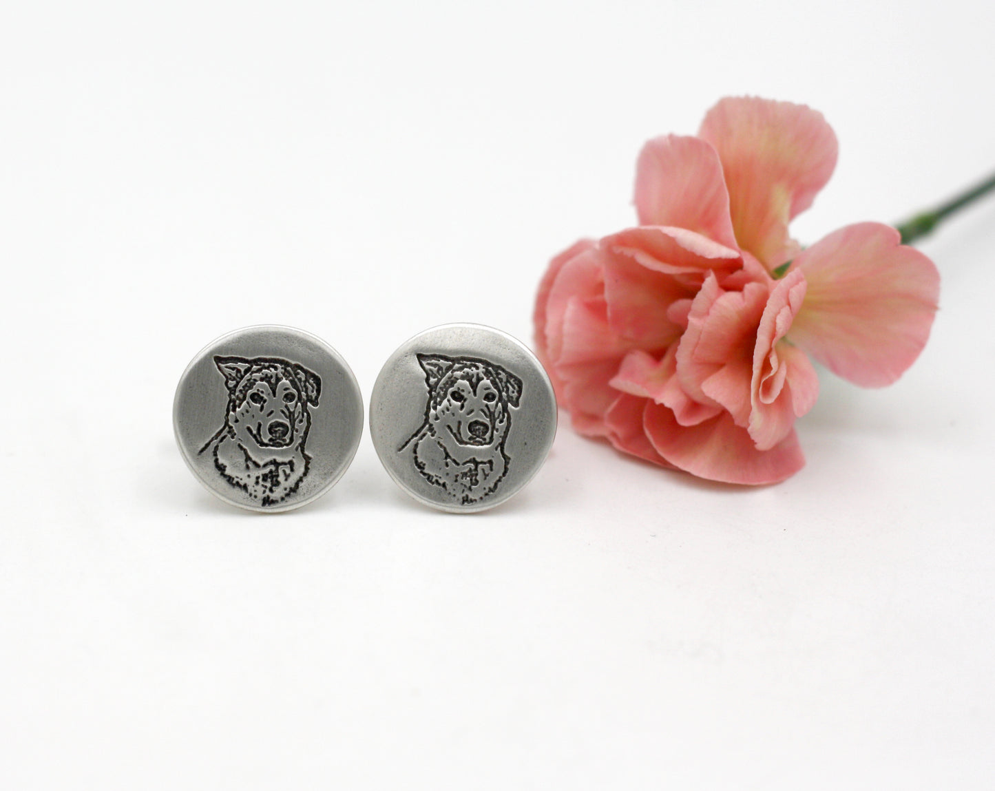 Your Pet's Portrait- Sterling Cufflinks