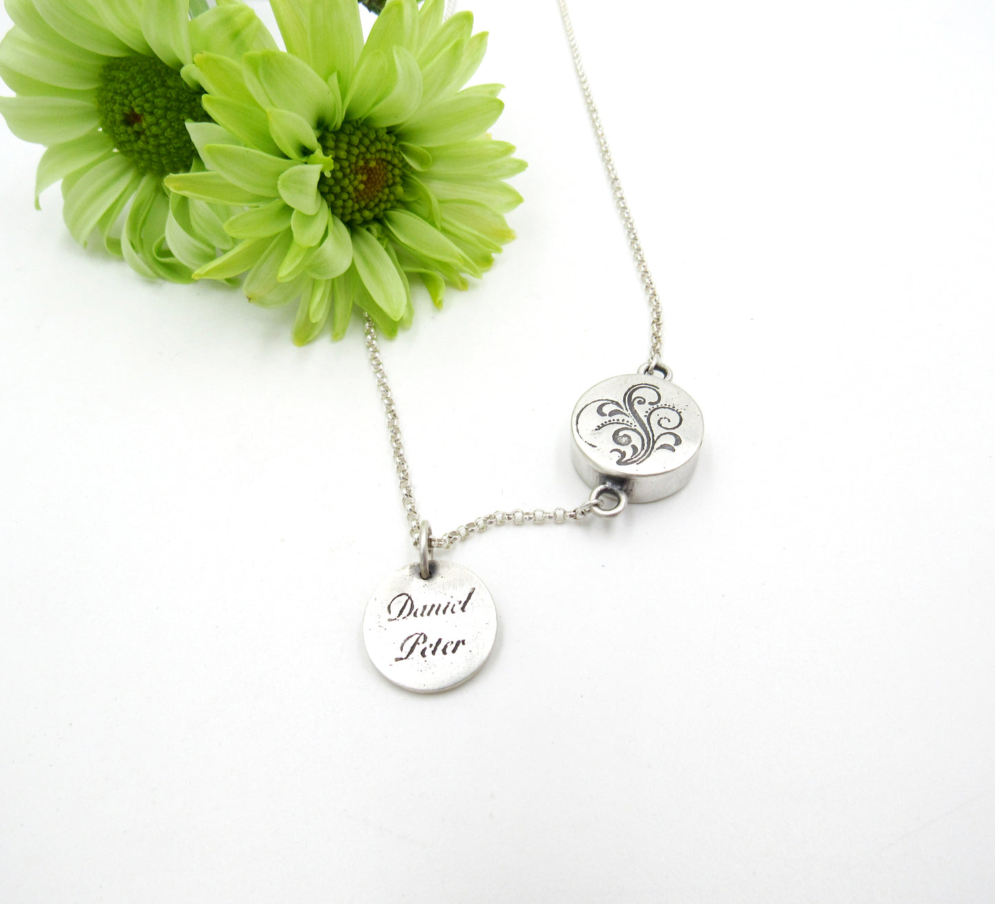Custom Sterling Silver Urn Pendant